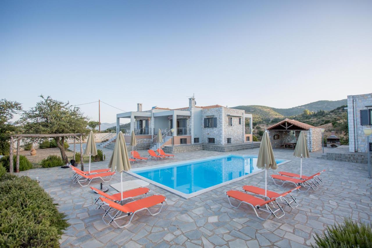 Raise Luxury Villas With A Great Sea View Of Astros Oriní Meligoú Exterior foto