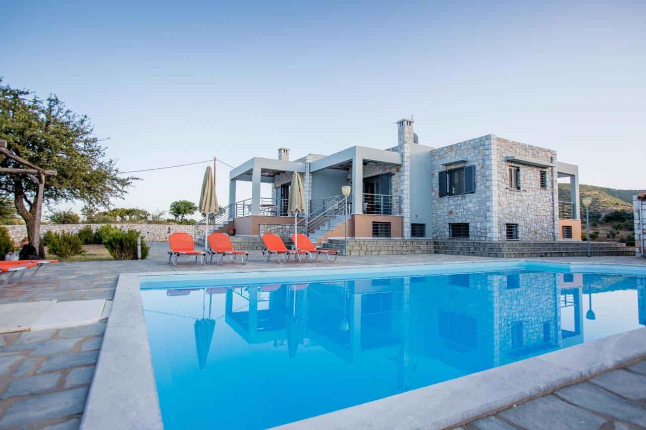 Raise Luxury Villas With A Great Sea View Of Astros Oriní Meligoú Exterior foto