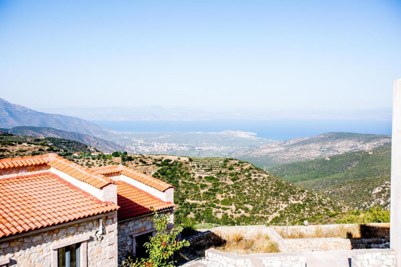 Raise Luxury Villas With A Great Sea View Of Astros Oriní Meligoú Exterior foto