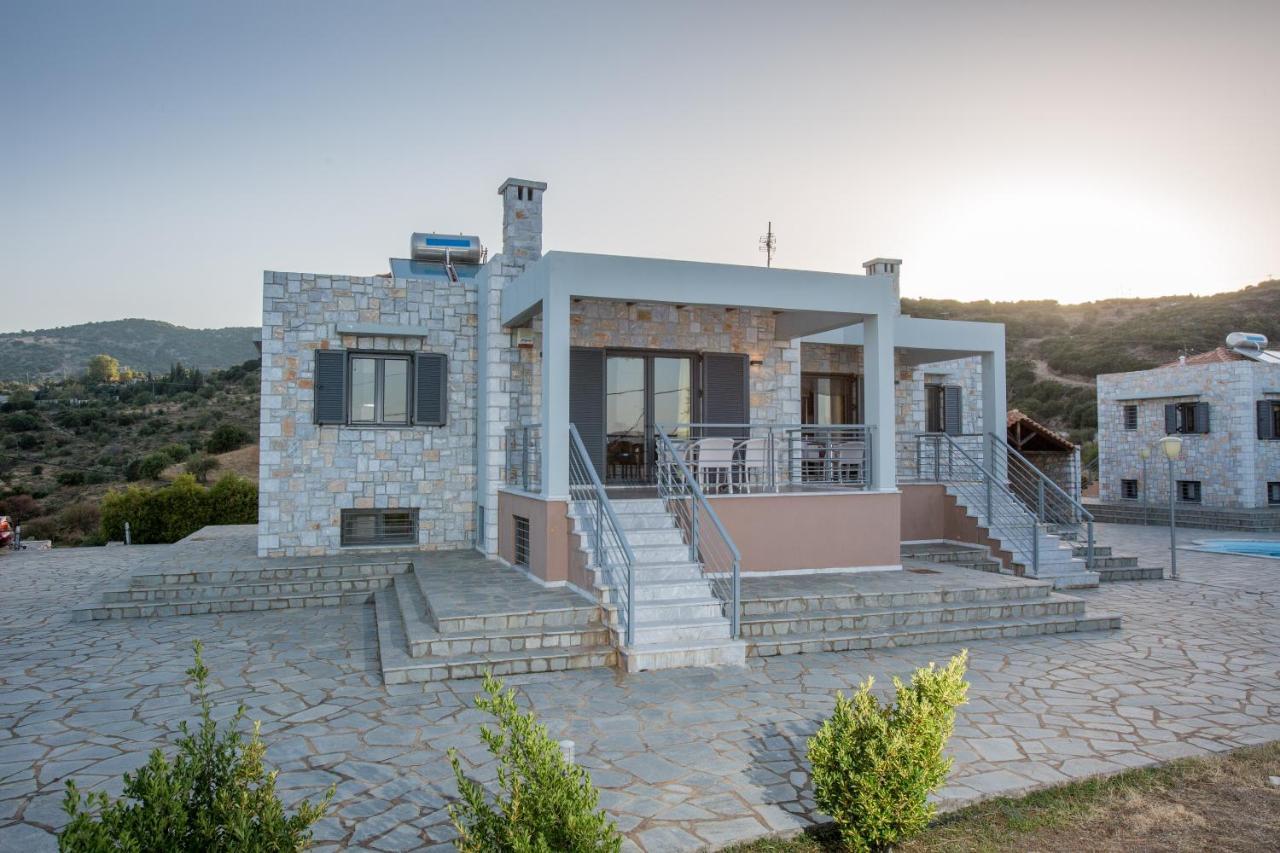 Raise Luxury Villas With A Great Sea View Of Astros Oriní Meligoú Exterior foto